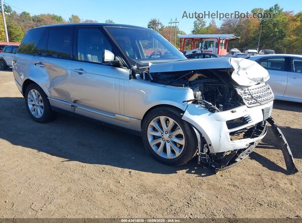 SALGS2FV4HA360460 2017 LAND ROVER RANGE ROVER Silver Vista frontal