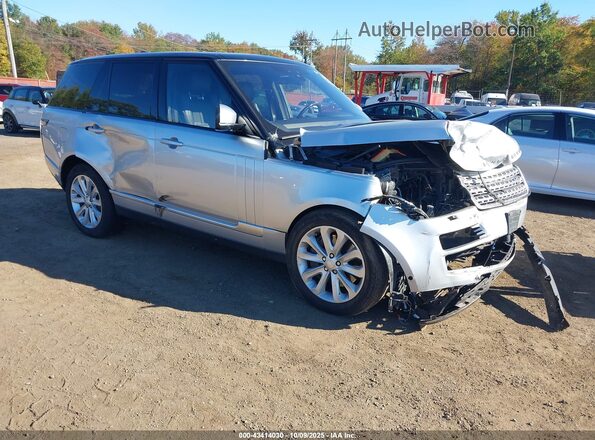 SALGS2FV4HA360460 2017 LAND ROVER RANGE ROVER Silver Delantero derecho