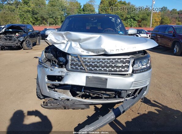 SALGS2FV4HA360460 2017 LAND ROVER RANGE ROVER Silver Vista del cuadro de instrumentos