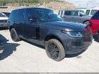 2019 Land Rover Range Rover 5.0l V8 Supercharged Black vin: SALGS2RE6KA520552