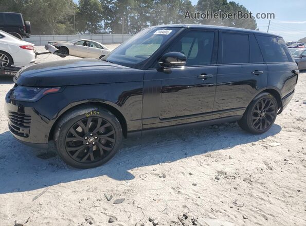 SALGS2RE8JA384018 2018 LAND ROVER RANGE Black Front left