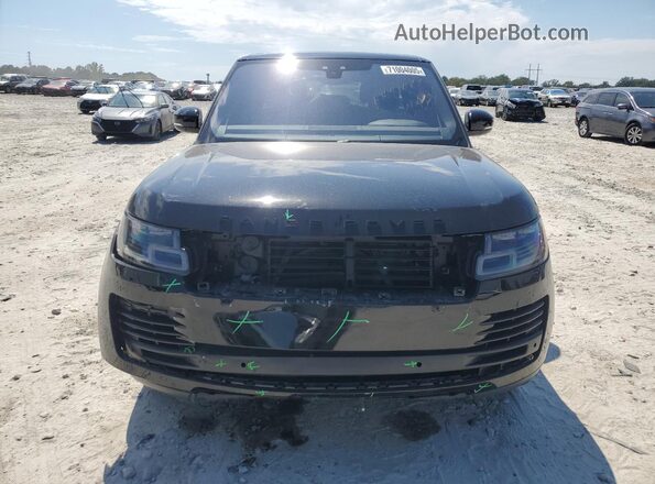 SALGS2RE8JA384018 2018 LAND ROVER RANGE Black Front view