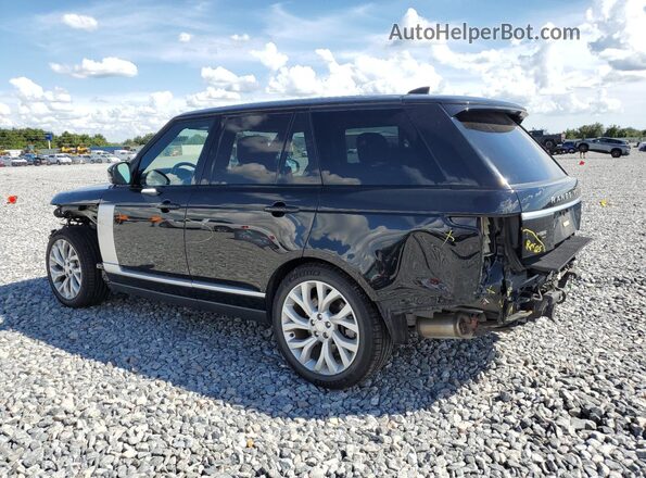 SALGS2RU2NA461351 2022 LAND ROVER RANGE Black Tył lewy