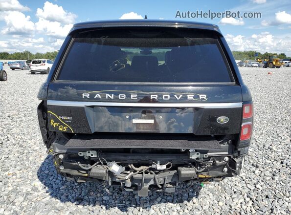 SALGS2RU2NA461351 2022 LAND ROVER RANGE Black Widok z tyłu