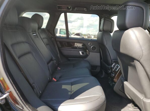 SALGS2RU2NA461351 2022 LAND ROVER RANGE Black Widok wnętrza z tyłu