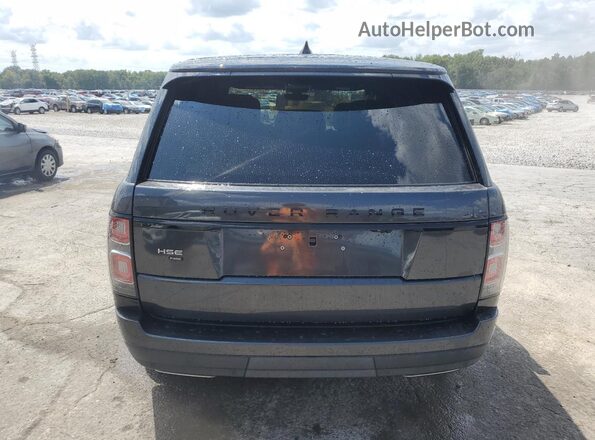 SALGS2RU3NA459799 2022 LAND ROVER RANGE Угольный Вид сзади