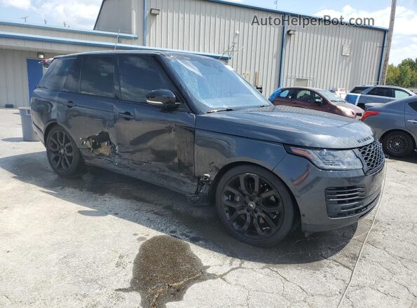 SALGS2RU3NA459799 2022 LAND ROVER RANGE Угольный Передняя правая четверть
