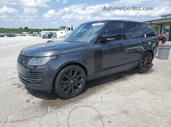 SALGS2RU3NA459799 2022 LAND ROVER RANGE Угольный Передняя левая четверть