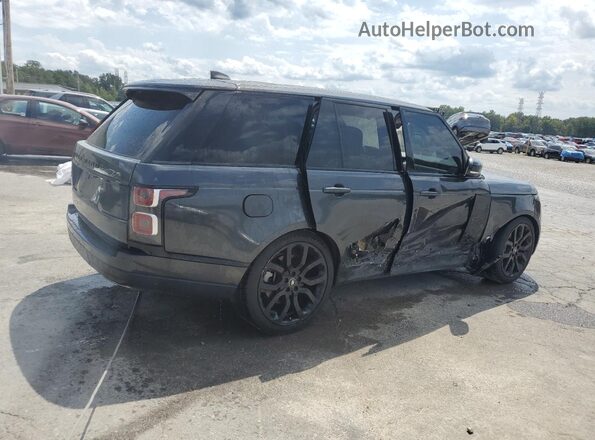 SALGS2RU3NA459799 2022 LAND ROVER RANGE Угольный Задняя правая четверть