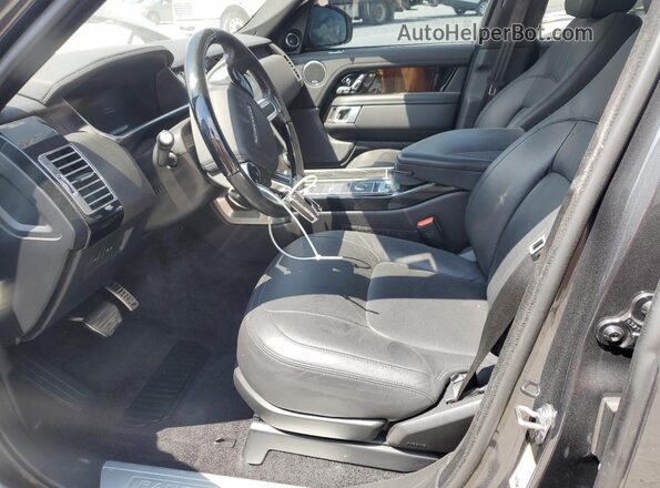 SALGS2RU3NA459799 2022 LAND ROVER RANGE Угольный Вид салона спереди