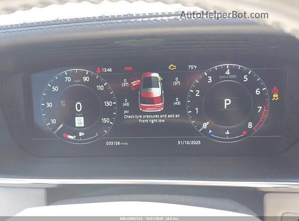 SALGS2RU3NA468390 2022 LAND ROVER RANGE ROVER Белый Вид задних сидений