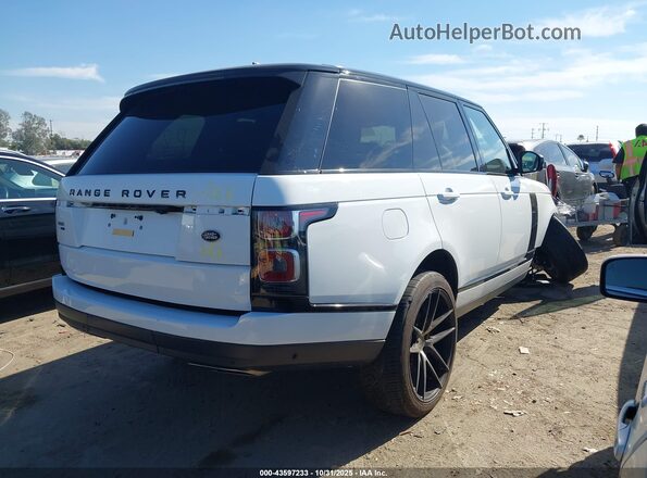 SALGS2RU3NA468390 2022 LAND ROVER RANGE ROVER Белый Задняя правая четверть