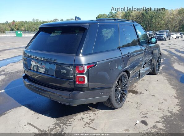 SALGS2SE3LA570160 2020 LAND ROVER RANGE ROVER Gray Rear right