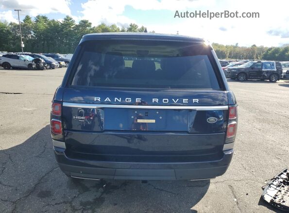 SALGS2SE7MA428332 2021 LAND ROVER RANGE Blue Rear view