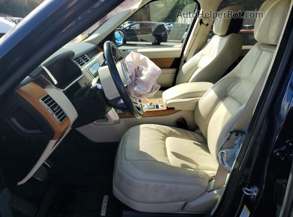 SALGS2SE7MA428332 2021 LAND ROVER RANGE Blue Front interior view