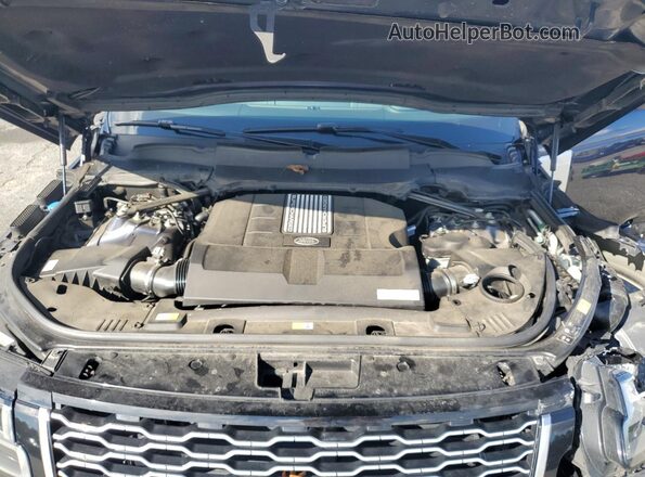 SALGS2SE7MA428332 2021 LAND ROVER RANGE Blue Engine compartment view