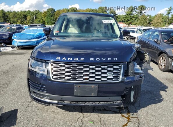 SALGS2SE7MA428332 2021 LAND ROVER RANGE Blue Front view