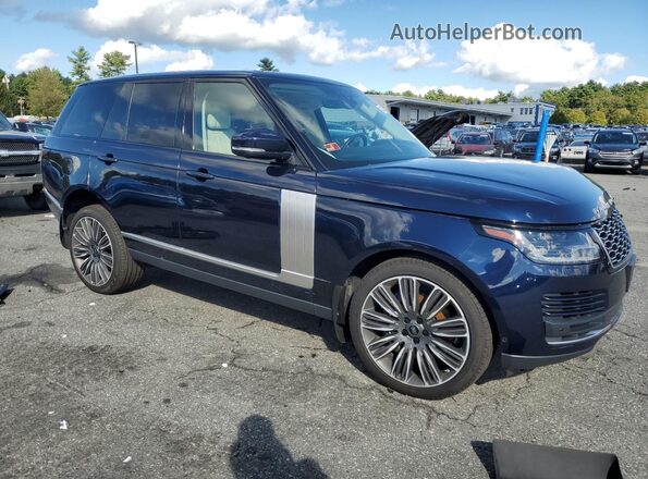 SALGS2SE7MA428332 2021 LAND ROVER RANGE Blue Front right