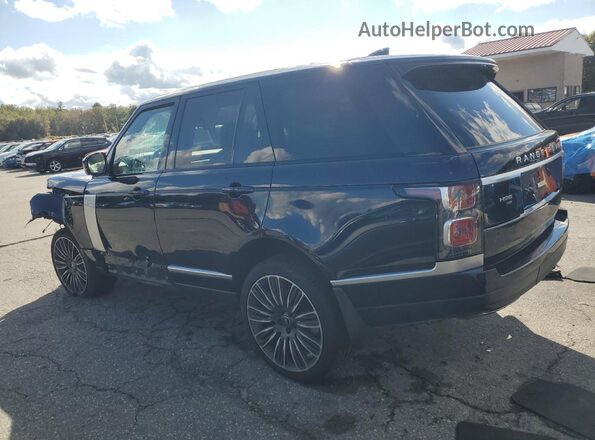 SALGS2SE7MA428332 2021 LAND ROVER RANGE Blue Rear left