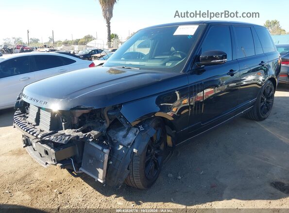 SALGS2SE7MA429044 2021 LAND ROVER RANGE ROVER Black Przód lewy