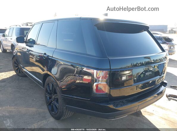 SALGS2SE7MA429044 2021 LAND ROVER RANGE ROVER Black Tył lewy