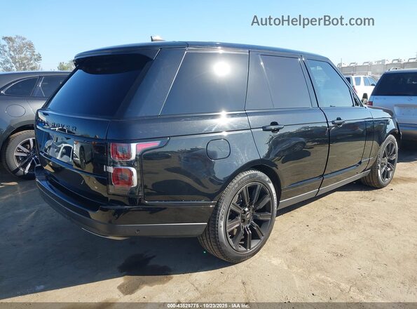 SALGS2SE7MA429044 2021 LAND ROVER RANGE ROVER Black Tył prawy