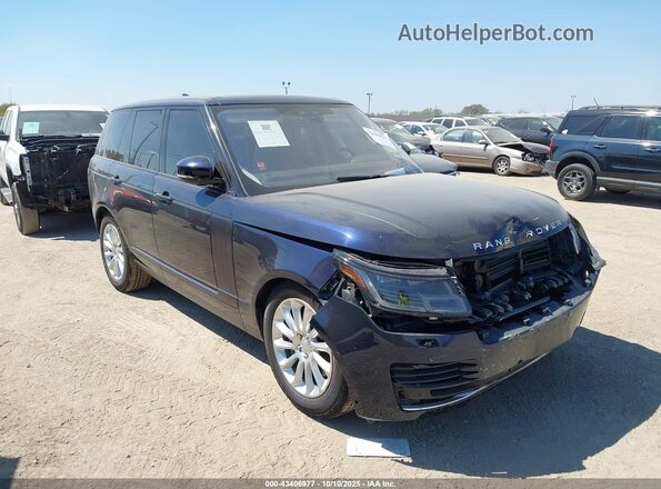 SALGS2SV5JA386562 2018 LAND ROVER RANGE ROVER Синий Передняя правая четверть