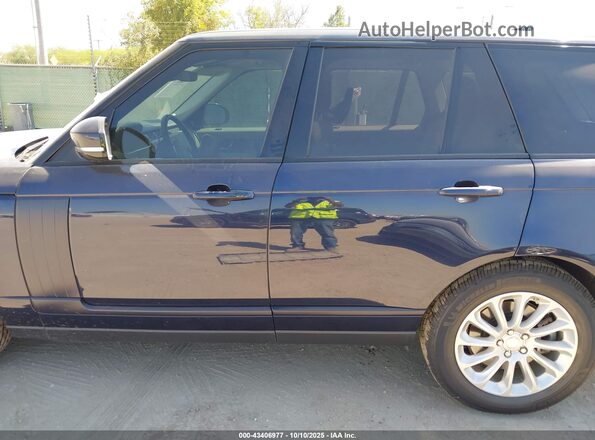 SALGS2SV5JA386562 2018 LAND ROVER RANGE ROVER Синий 