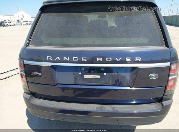 SALGS2SV5JA386562 2018 LAND ROVER RANGE ROVER Синий 