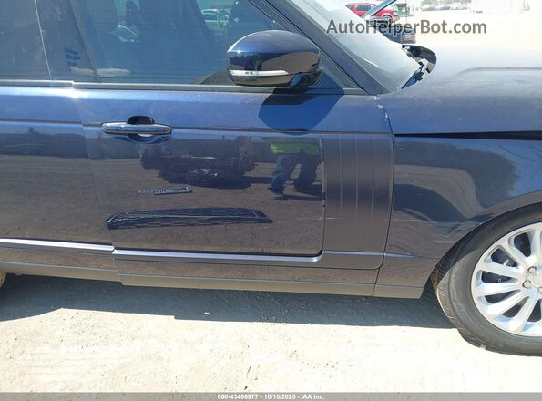 SALGS2SV5JA386562 2018 LAND ROVER RANGE ROVER Синий 