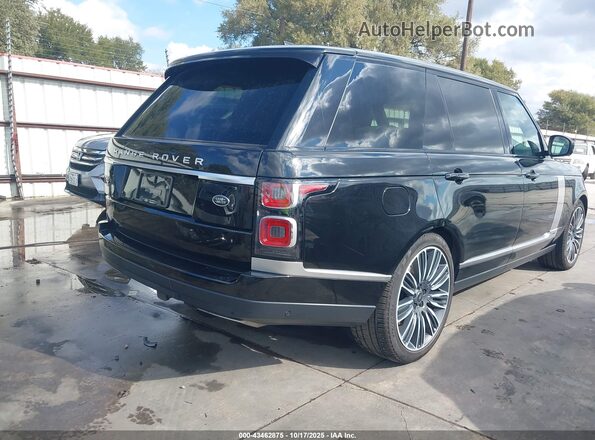 SALGS5SE4LA595926 2020 LAND ROVER RANGE ROVER Черный Задняя правая четверть