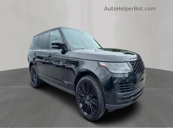SALGS5SE9MA415972 2021 LAND ROVER RANGE Black Przód lewy