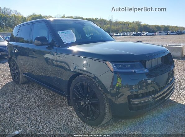 SALKP9F4XSA257336 2025 LAND ROVER RANGE ROVER Зеленый Передняя правая четверть