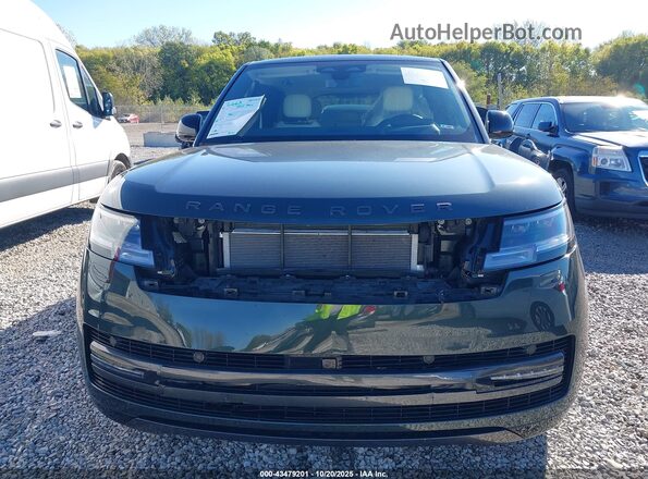 SALKP9F4XSA257336 2025 LAND ROVER RANGE ROVER Зеленый Вид задней части салона