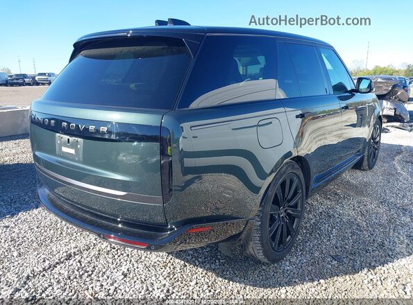 SALKP9F4XSA257336 2025 LAND ROVER RANGE ROVER Зеленый Задняя правая четверть