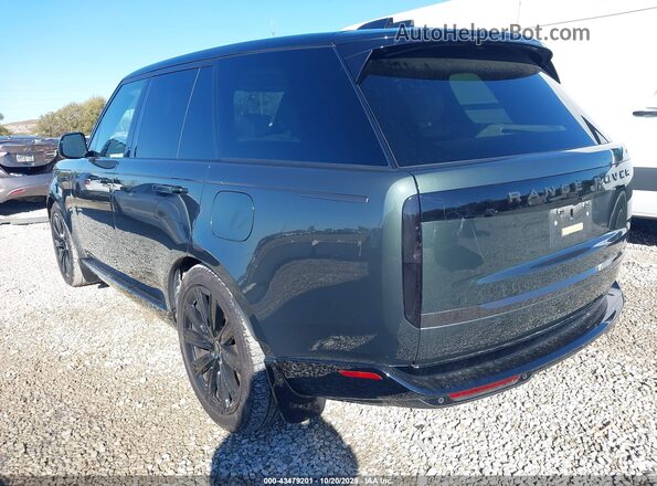 SALKP9F4XSA257336 2025 LAND ROVER RANGE ROVER Зеленый Задняя левая четверть