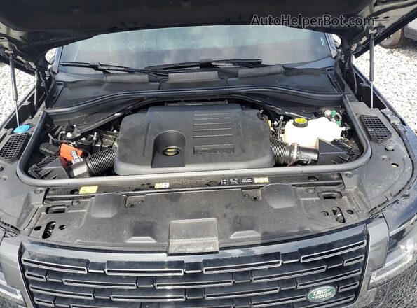 SALKP9FU5SA278336 2025 LAND ROVER RANGE Burgundy Widok komory silnika