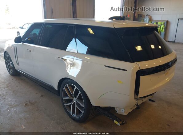 SALKPBFU5SA298531 2025 LAND ROVER RANGE ROVER White Tył lewy