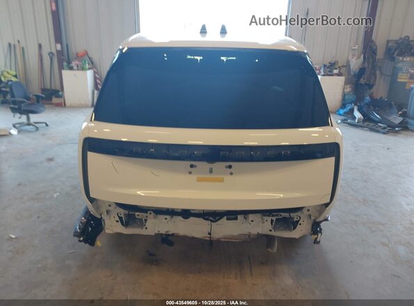 SALKPBFU5SA298531 2025 LAND ROVER RANGE ROVER White 
