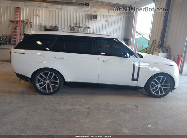 SALKPBFU5SA298531 2025 LAND ROVER RANGE ROVER White Widok wnętrza z tyłu