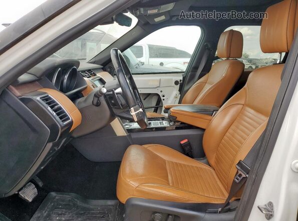 SALRHBBV5HA026709 2017 LAND ROVER DISCOVERY White Vista interior delantera