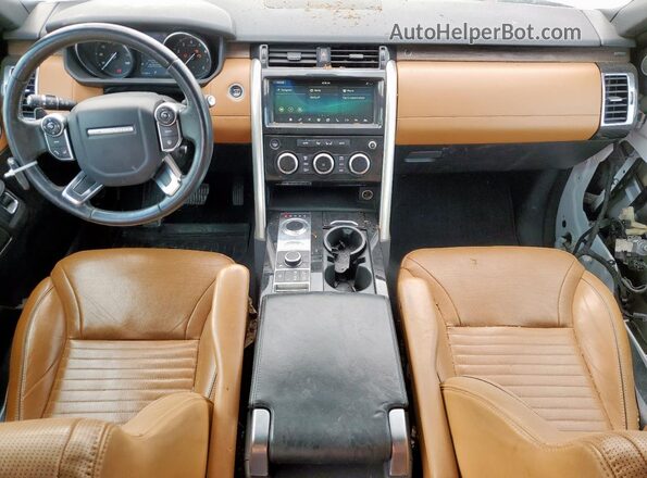 SALRHBBV5HA026709 2017 LAND ROVER DISCOVERY White Vista del salpicadero