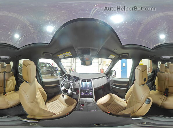 SALRL4EUXR2491138 2024 LAND ROVER DISCOVERY Белый Панорамный вид салона 360°