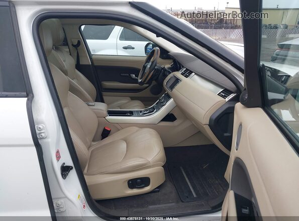 SALVP2BG2GH079179 2016 LAND ROVER RANGE ROVER EVOQUE Белый Вид салона спереди