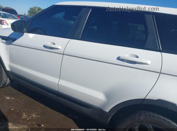 SALVP2BG4HH185585 2017 LAND ROVER RANGE ROVER EVOQUE Белый Панорамный вид салона 360°
