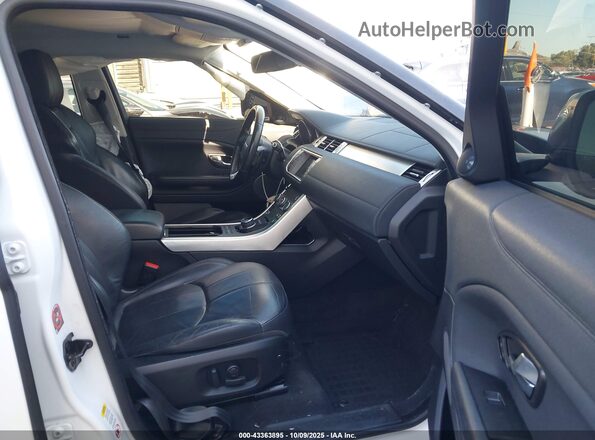 SALVP2BG9HH191527 2017 LAND ROVER RANGE ROVER EVOQUE Белый Вид салона спереди