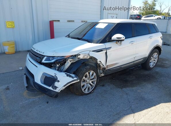 SALVP2BG9HH191527 2017 LAND ROVER RANGE ROVER EVOQUE Белый Передняя левая четверть