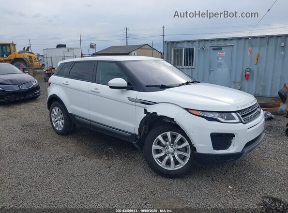 SALVP2RX9JH290456 2018 LAND ROVER RANGE ROVER EVOQUE Белый Передняя правая четверть