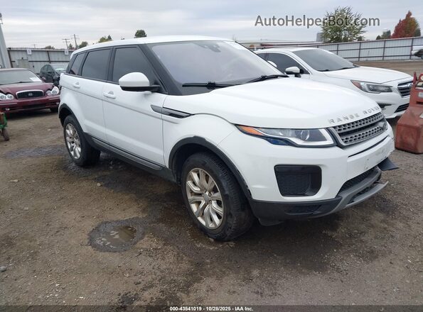 SALVP2RX9JH296421 2018 LAND ROVER RANGE ROVER EVOQUE Белый Передняя правая четверть