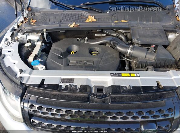 SALVR2BG8GH145499 2016 LAND ROVER RANGE ROVER EVOQUE Серебряный Вид сзади